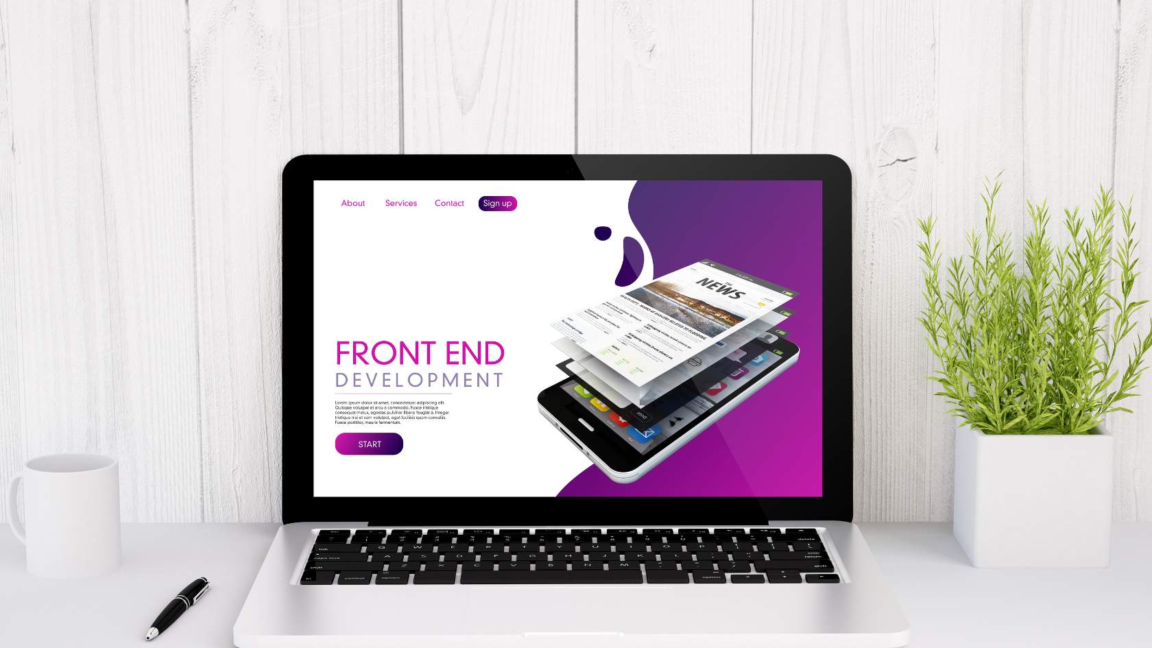 Custom Front-End Development